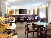 Executive Lounge With Food Station