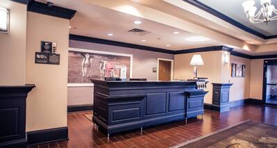 Front Desk Welcome Area  