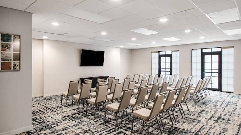 Meeting room in presentation style