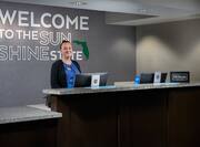 Hotel Front Desk and Associate