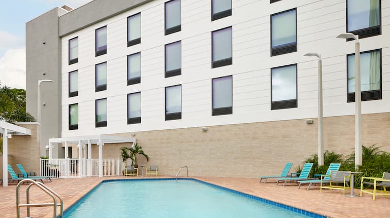 Hotel Exterior and Outdoor Pool