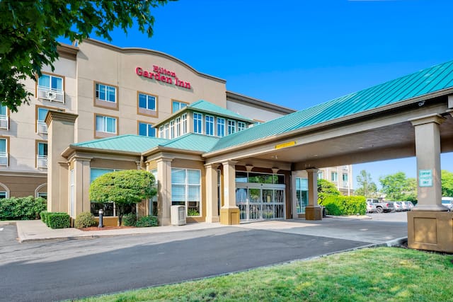 Hotel Entrance Exterior