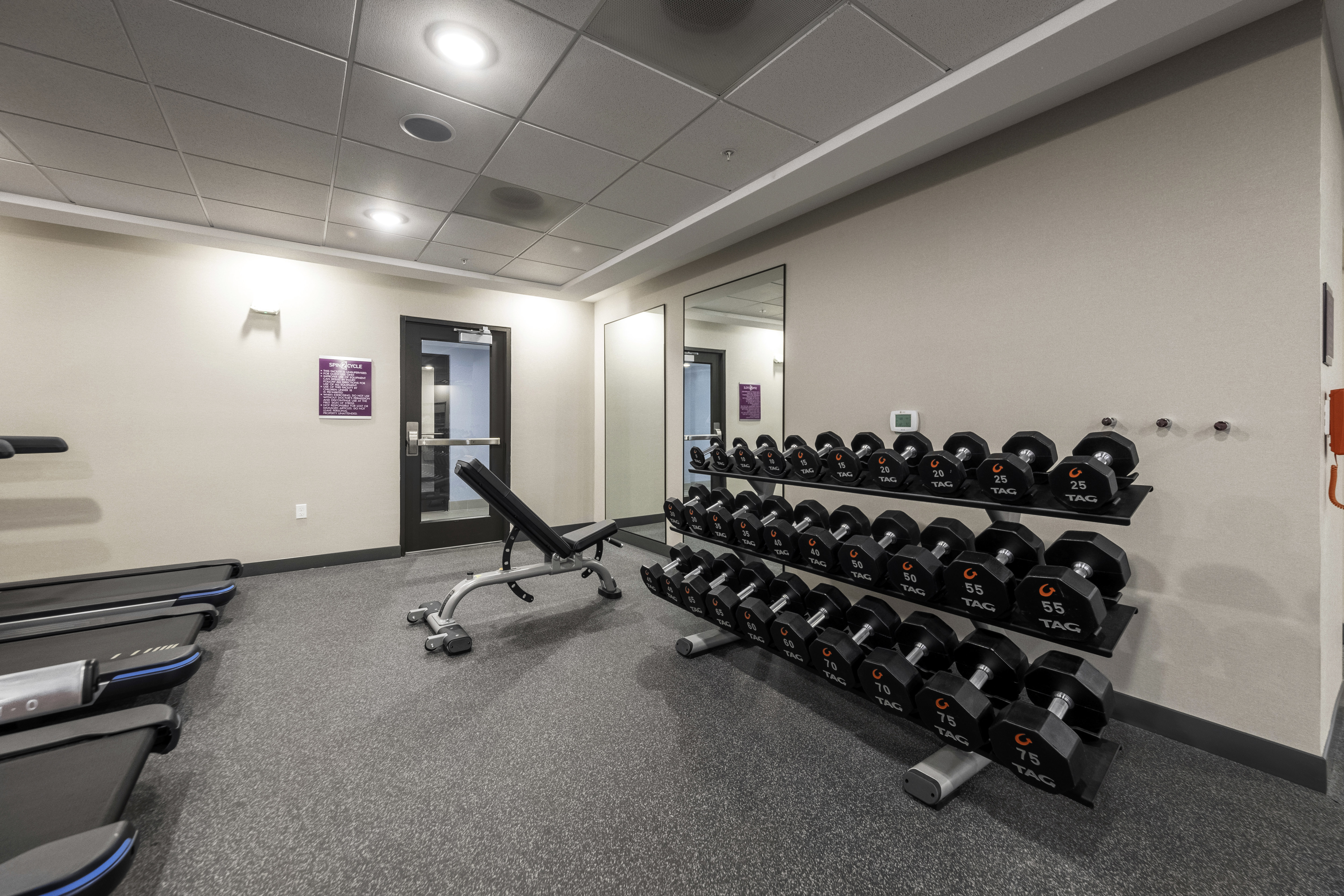 Fitness Center With Weights