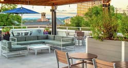 Rooftop Patio Seating 