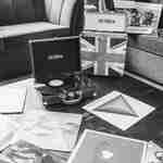 호텔 스위트에서 플레이어 및 음악 앨범 녹음