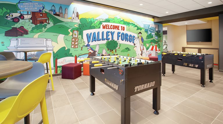 Game Area in Lobby