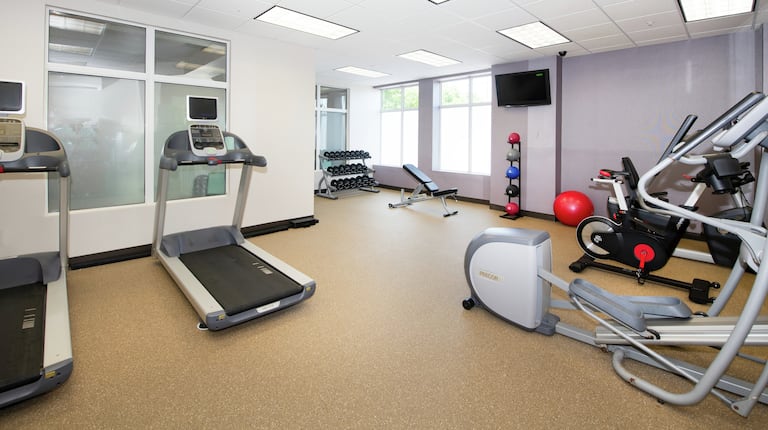 Fitness Center Exercise Equipment