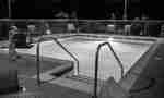Outdoor Swimming Pool at Night
