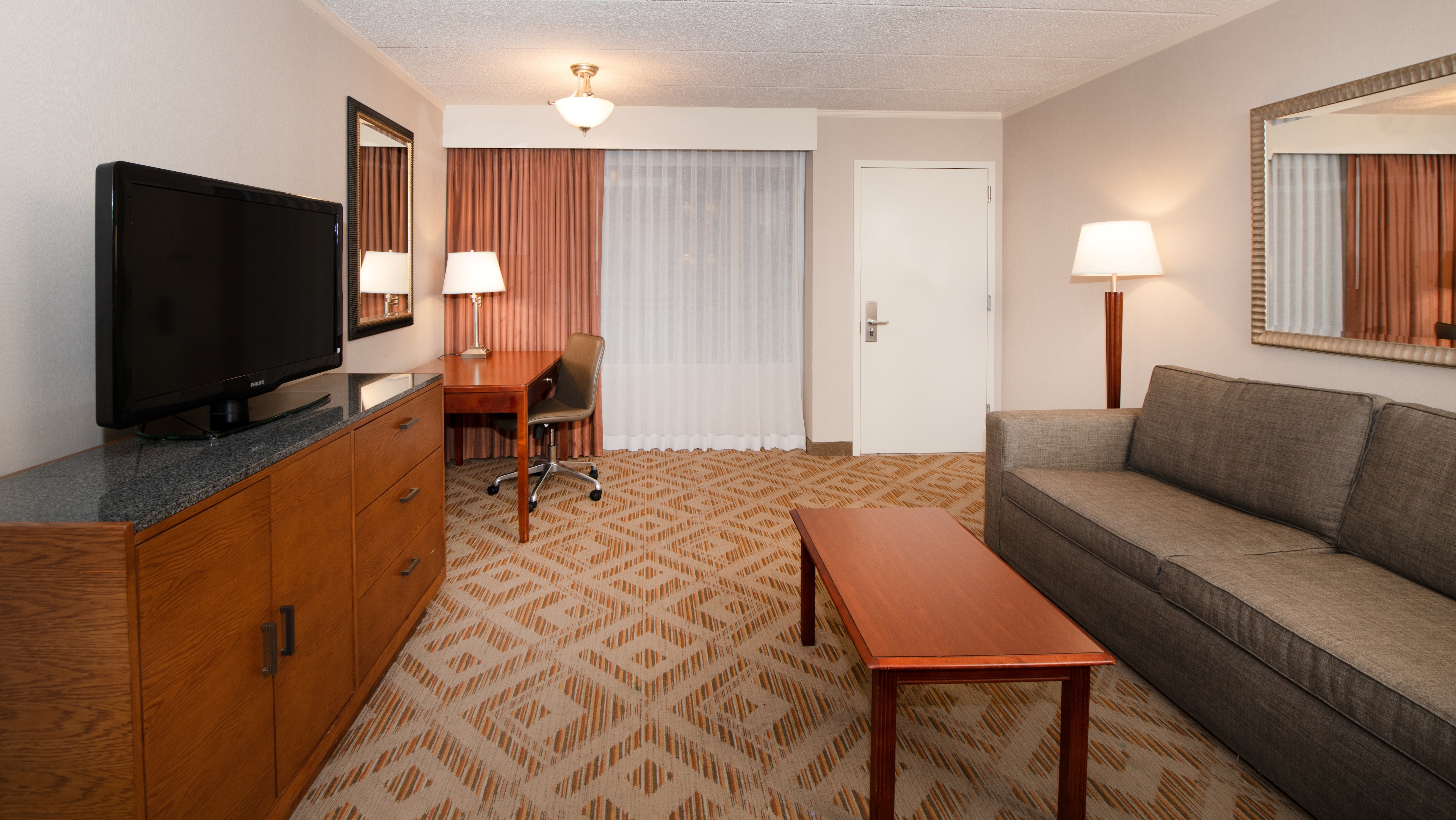 Our suites are elegantly appointed with modern furnishings and chic décor.