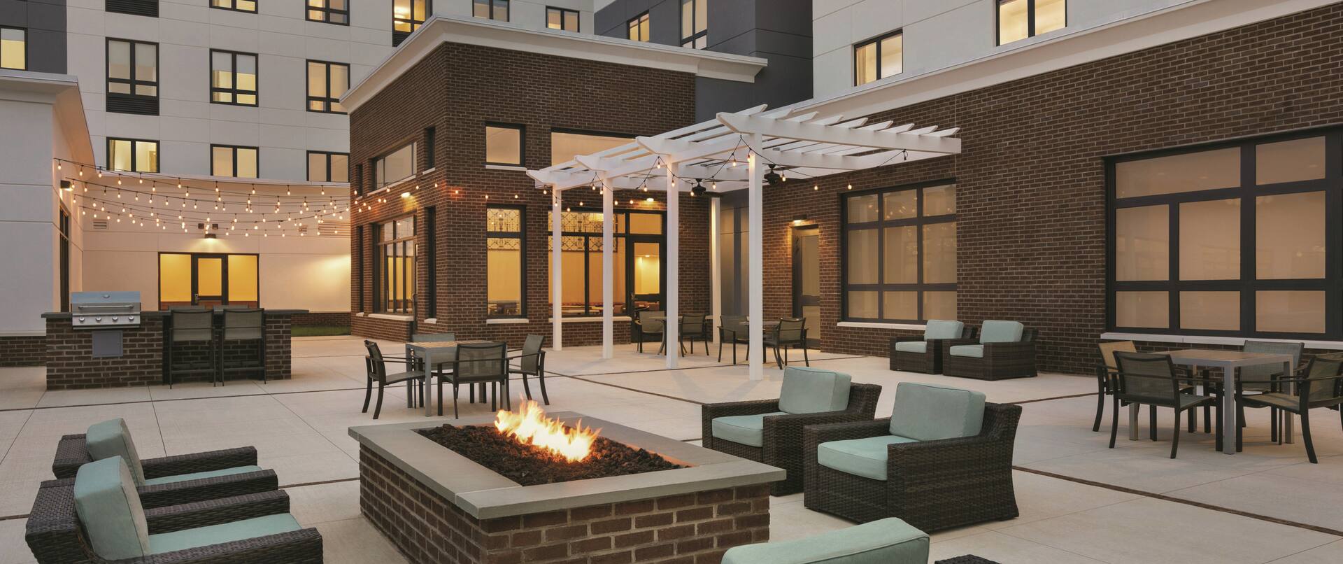Outdoor Seating with Fire pit