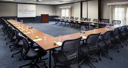 Meeting Room With U-Shaped Table