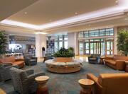 Comfortable and Spacious Lobby Seating Area 