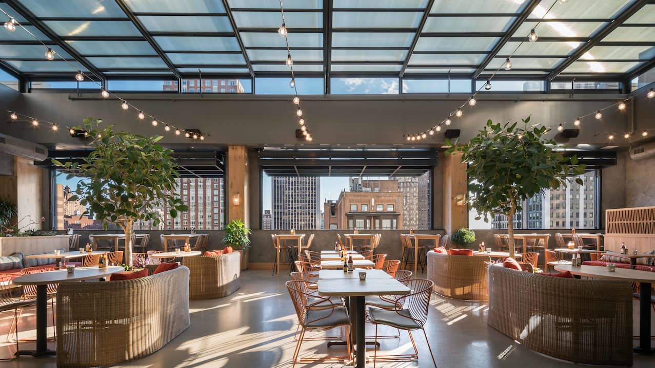 Techo Restaurant On Rooftop