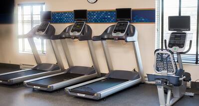 Fitness Center with Treadmills and Cycle Machine