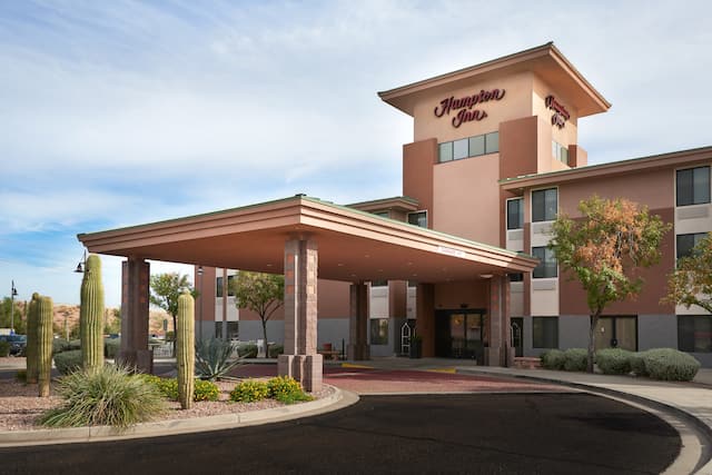 Hotel Building Exterior at Daytime