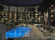 Hotel Pool Night