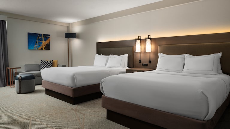 Double Queen Bedroom