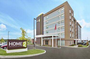 View of Home2 Suites Hotel Exterior