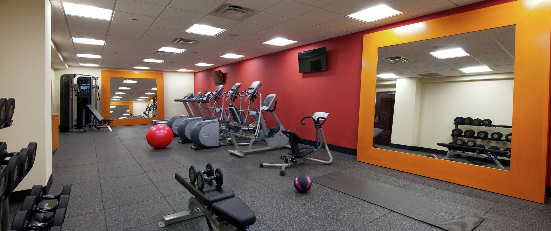 Fitness Center With Weight Machine