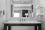 Large in-suite vanity