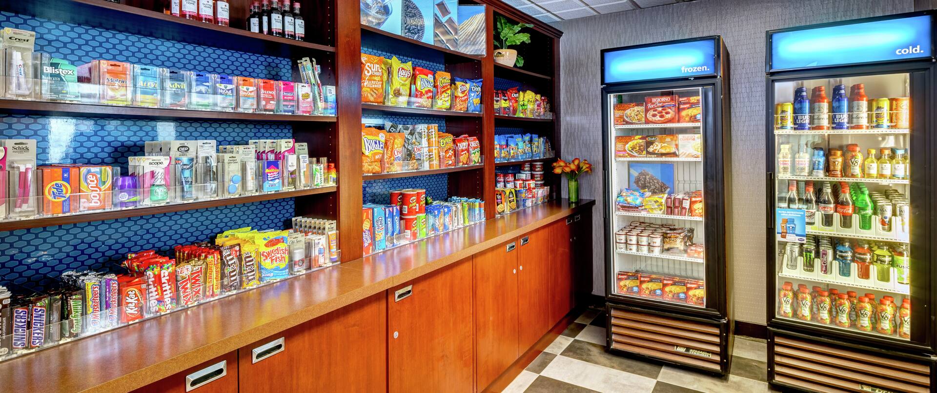 Snack Shop with Cold Drinks