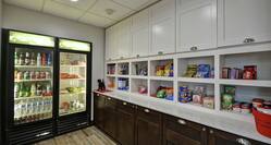 Cold Beverages, Frozen Meals, Snacks and Convenience Items Available for Guest Purchase