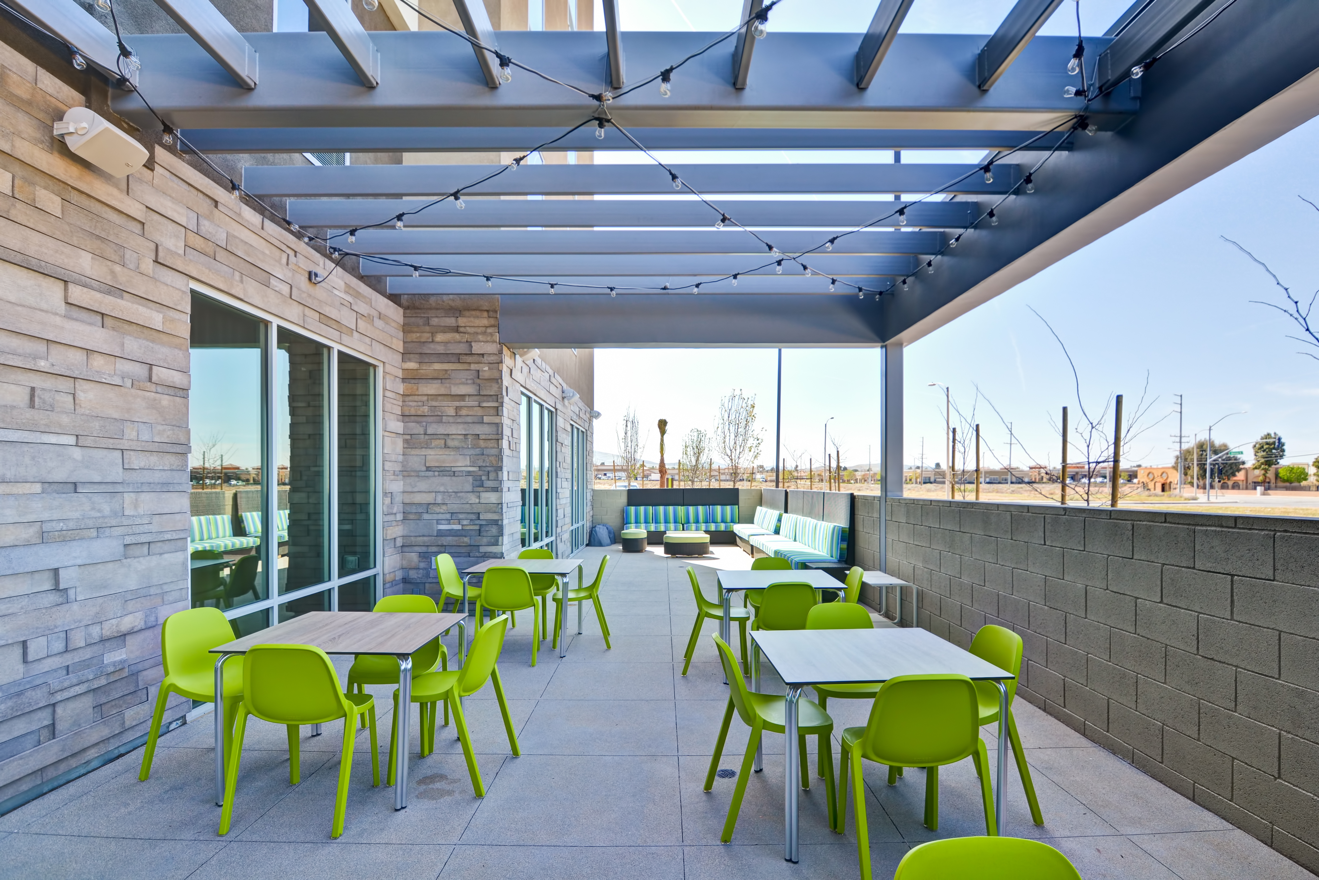 Outdoor Patio with Seating