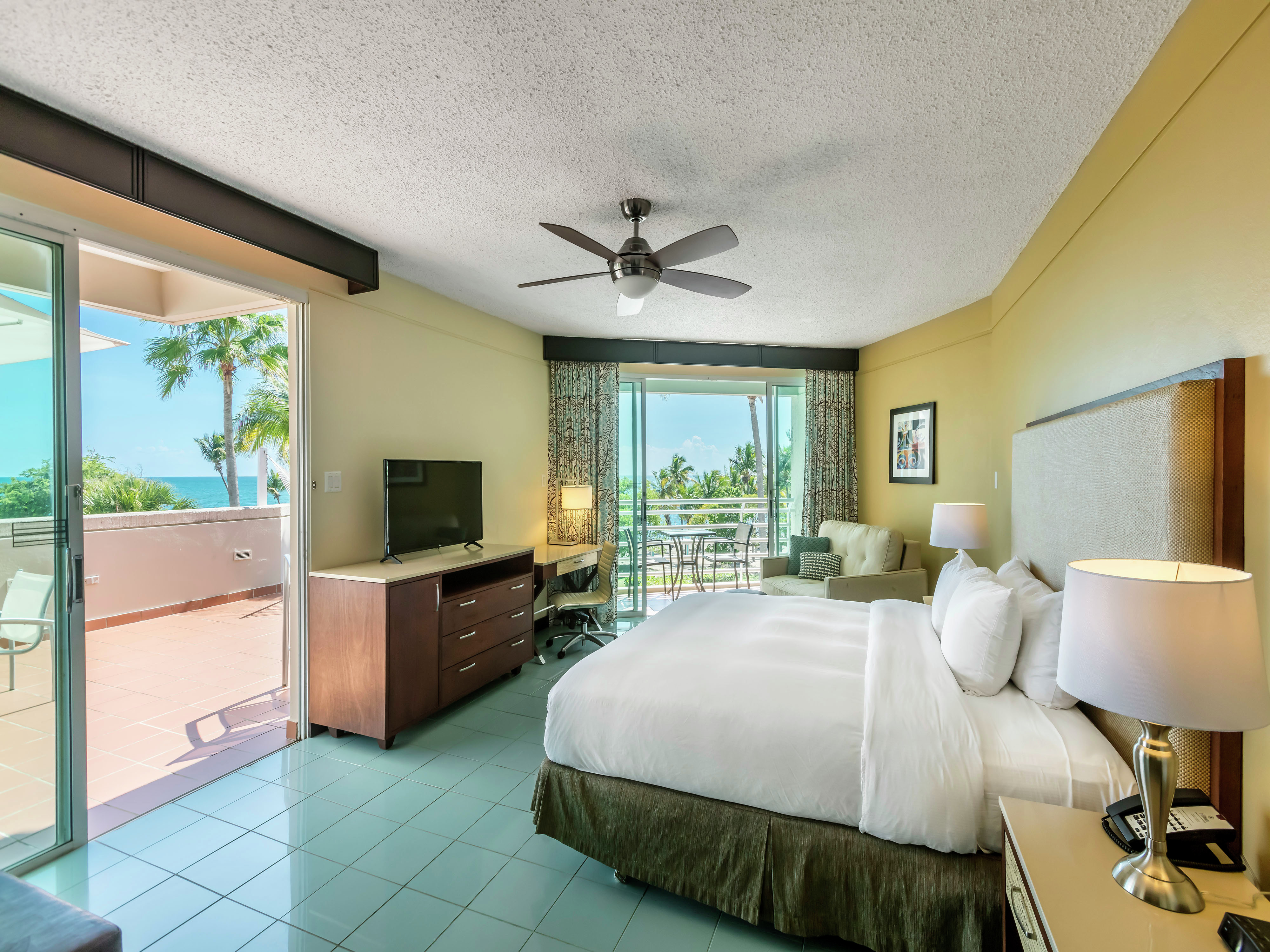Oceanview Terrace Suite with HDTV