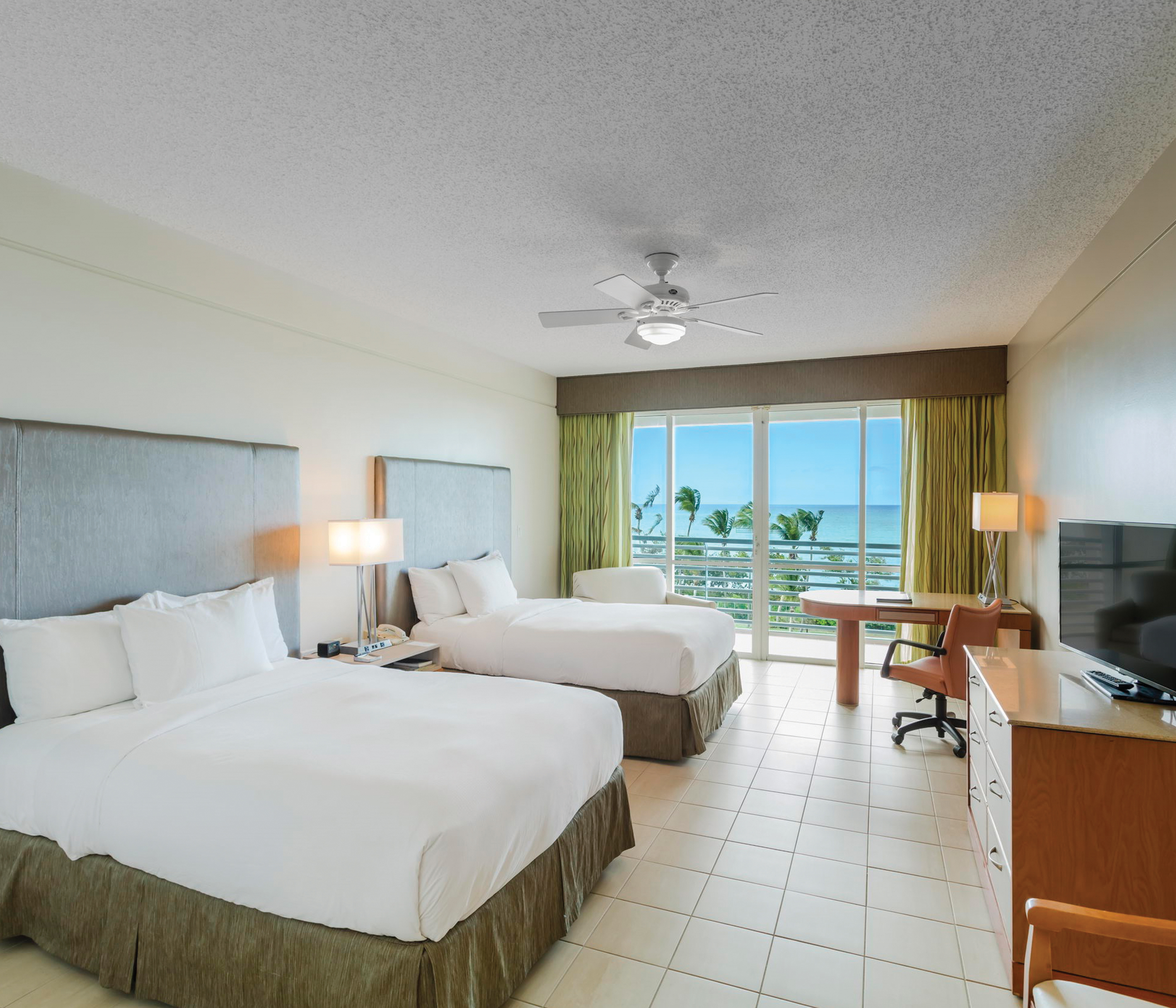 Ocean Tower Double Beds with Oceanview