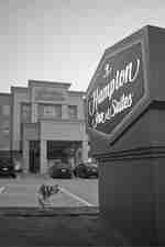 Hotel Exterior, Parking & Sign