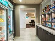 Snack shop suite with snacks, beverages, and frozen food selections