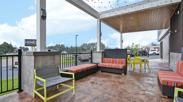 Outdoor Patio Seating Area