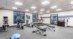 Fitness Center with Treadmills, Cross-Trainers, Cycle Machine and Weight Benches