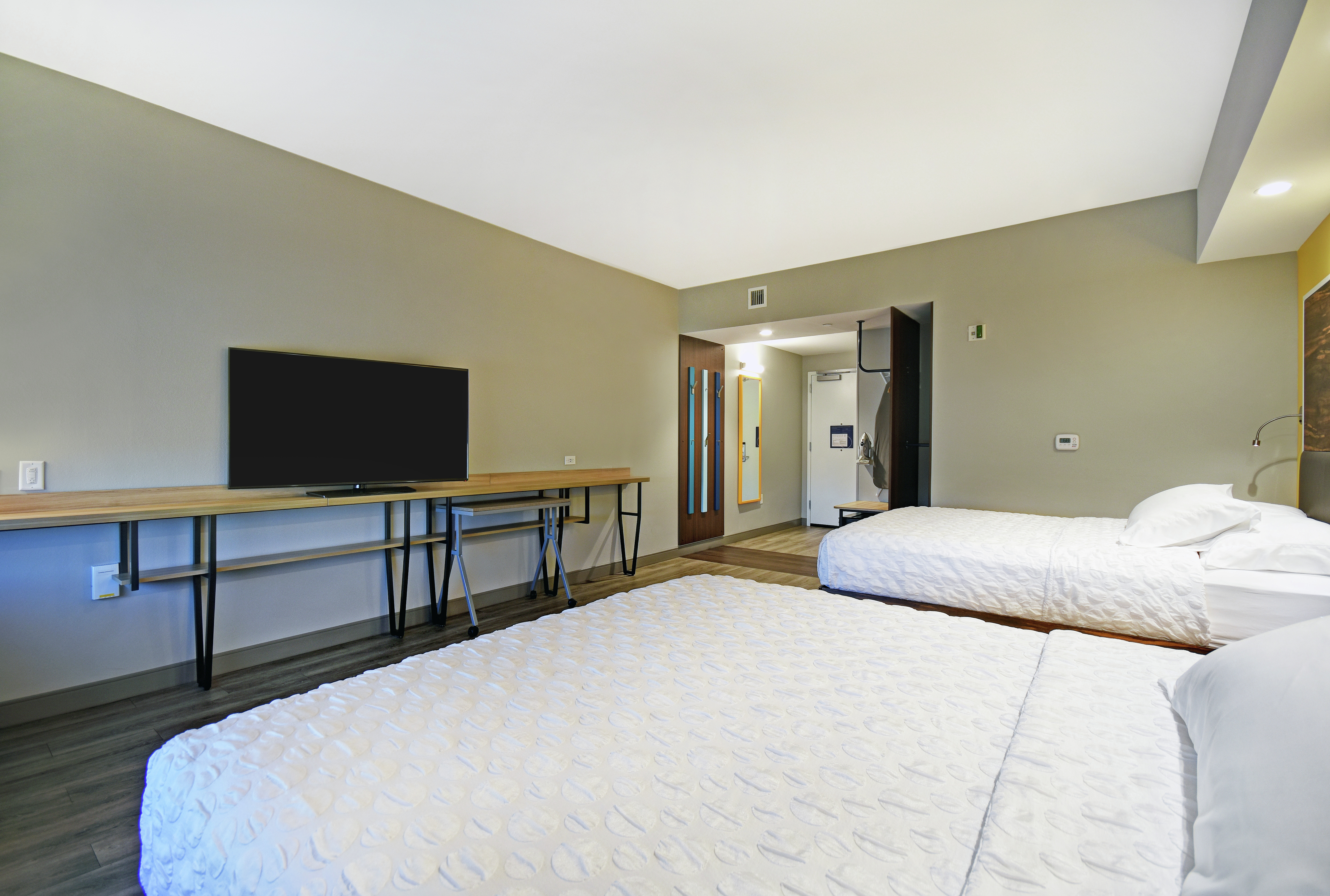 Accessible Guestroom with Two Queen Beds and Television