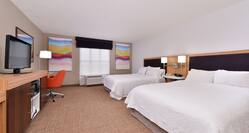 Double Queen Guestroom with HDTV and Work Desk