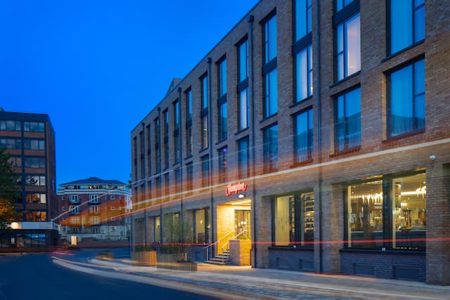 Exterior View of Hotel at Night