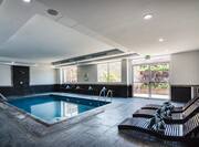 Indoor Pool with loungers