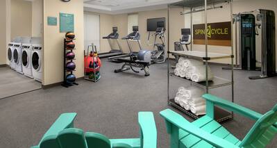 Fitness Center and Guest Laundry Area