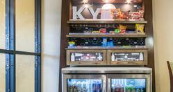 Walk-up Treat Shop with Snacks and Convenience Items in Lobby Area