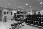 Fitness Center with weights