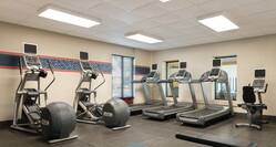 Workout room, seven machines