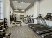 Fitness Center With Equipment 