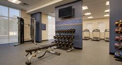 Fitness Center Weightlifting Equipment