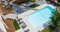 Outdoor Pool Aerial view 