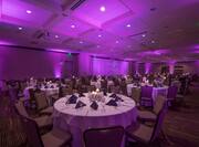 Event Ballroom with Round Tables