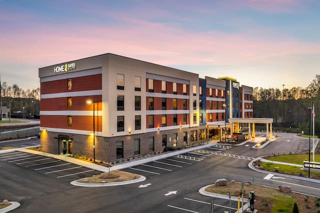 Home2 Suites by Hilton Raleigh State Arena hotel exterior 