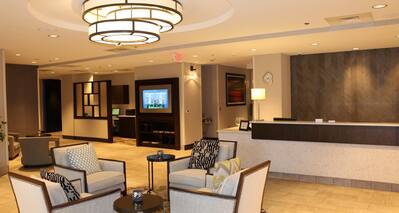 Lobby and Front Desk Area