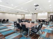 Water Tower Meeting Room with Square Tables and Chairs