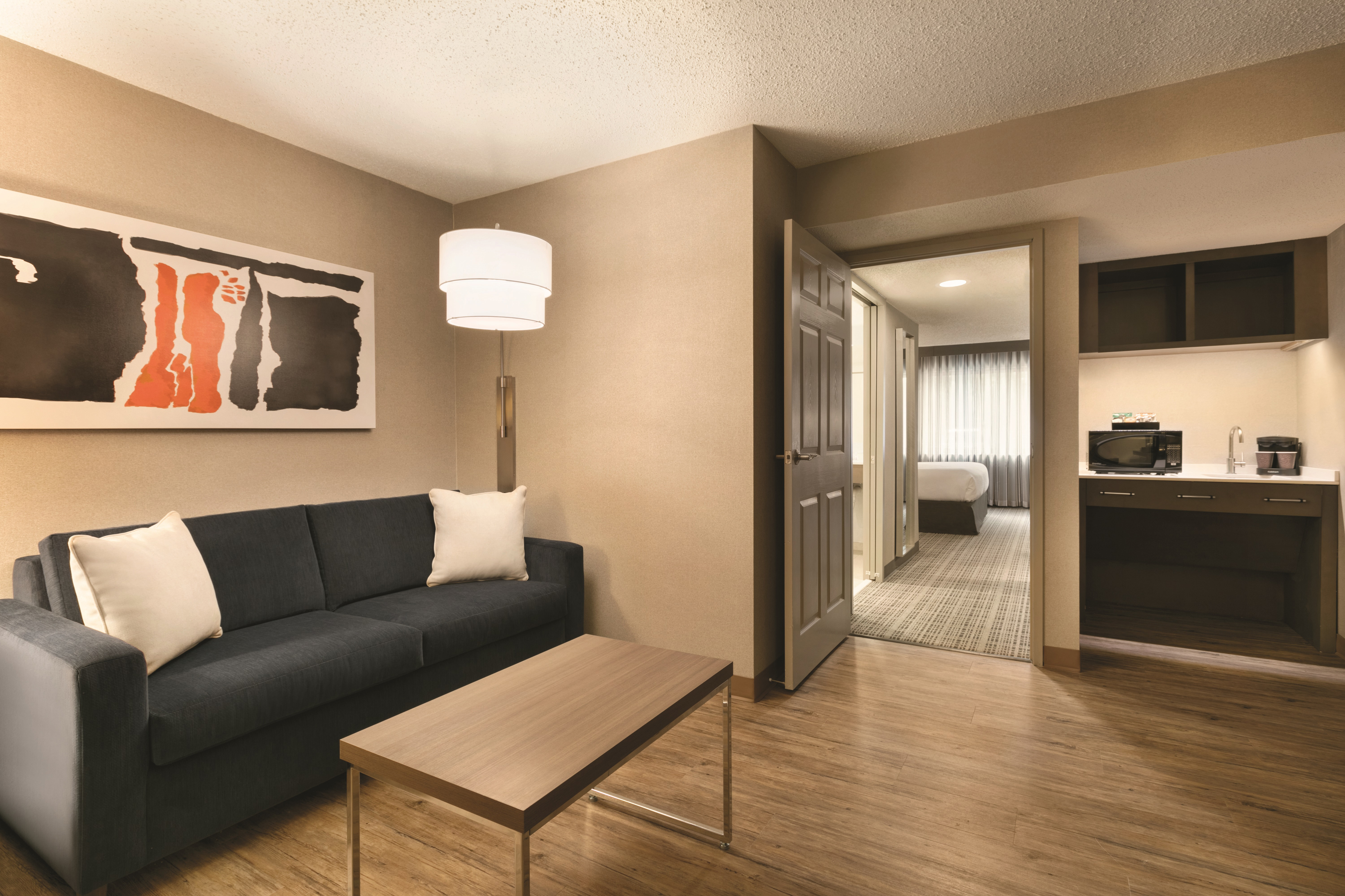 Accessible Suite Living Area