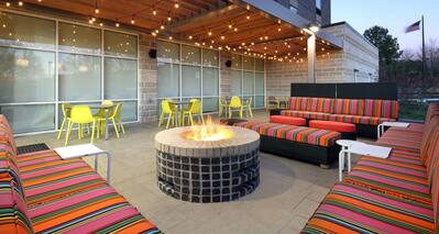 Outdoor Patio With Fire Pit